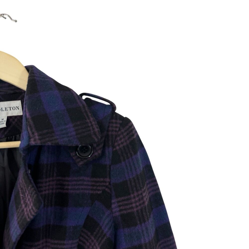 Pendleton Medium Plaid Button Jacket Wool Blend C… - image 11